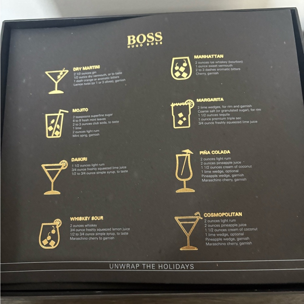 Hugo Boss Bar Cocktail Set - Picture 4 of 5
